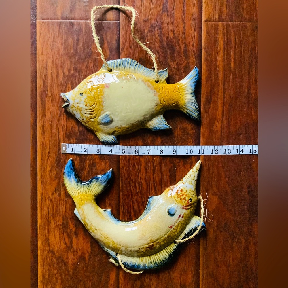 Ceramic FISH wall decor 🐠🐟 - Picture 4 of 6